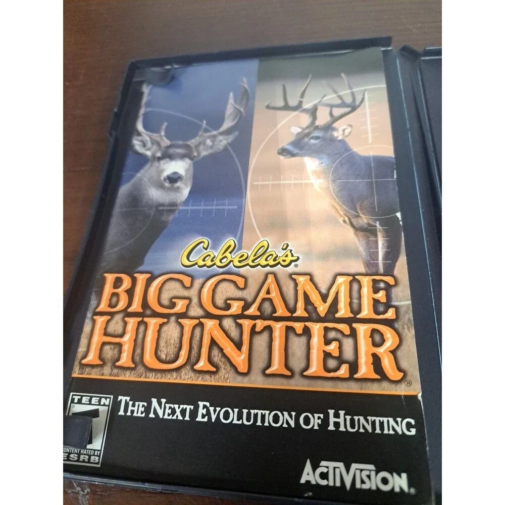 2002 Play Station 2 Cabelas Big Game Hunter Game